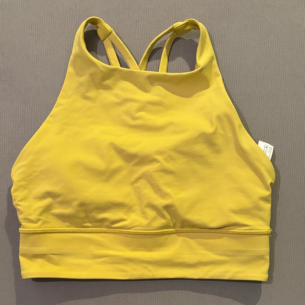 lululemon athletica Yellow Sports Bra